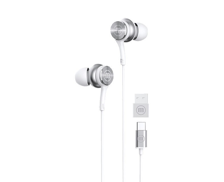 Maxell XC1 USB-C wired headphones with