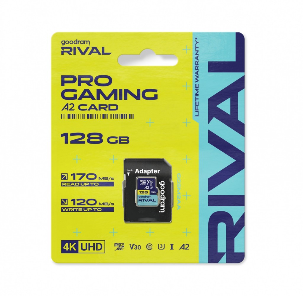 GOODRAM  Memory card microSD 128GB Rival