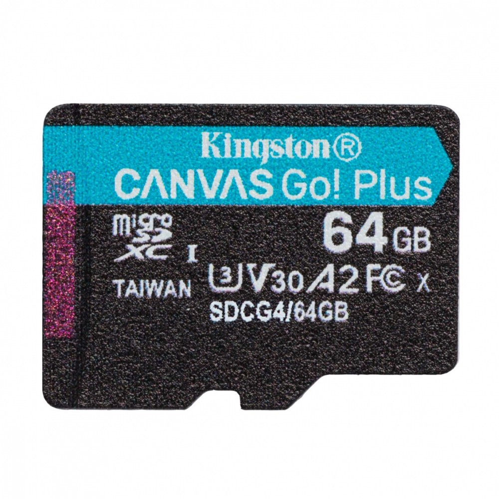 KINGSTON  Memory card microSD 64GB Canvas