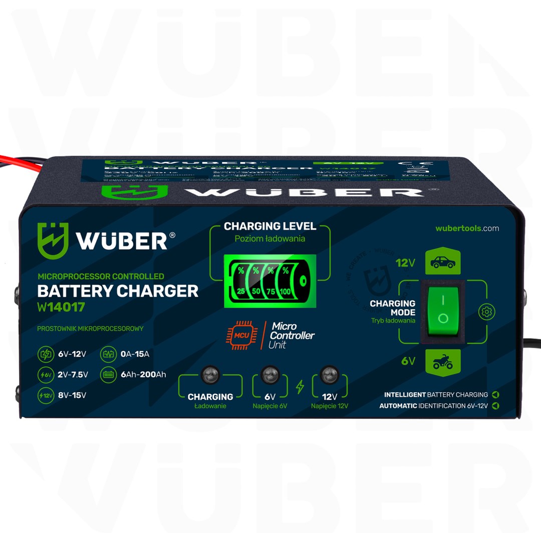 WUBER Microprocessor charger 6-12 V 15