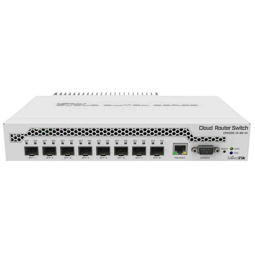 Mikrotik  CRS309-1G-8S+ Managed Gigabit Ethernet (10/100/1000)
