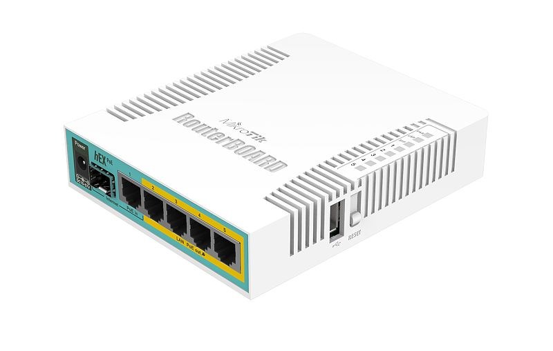 Mikrotik  hEX PoE wired router White