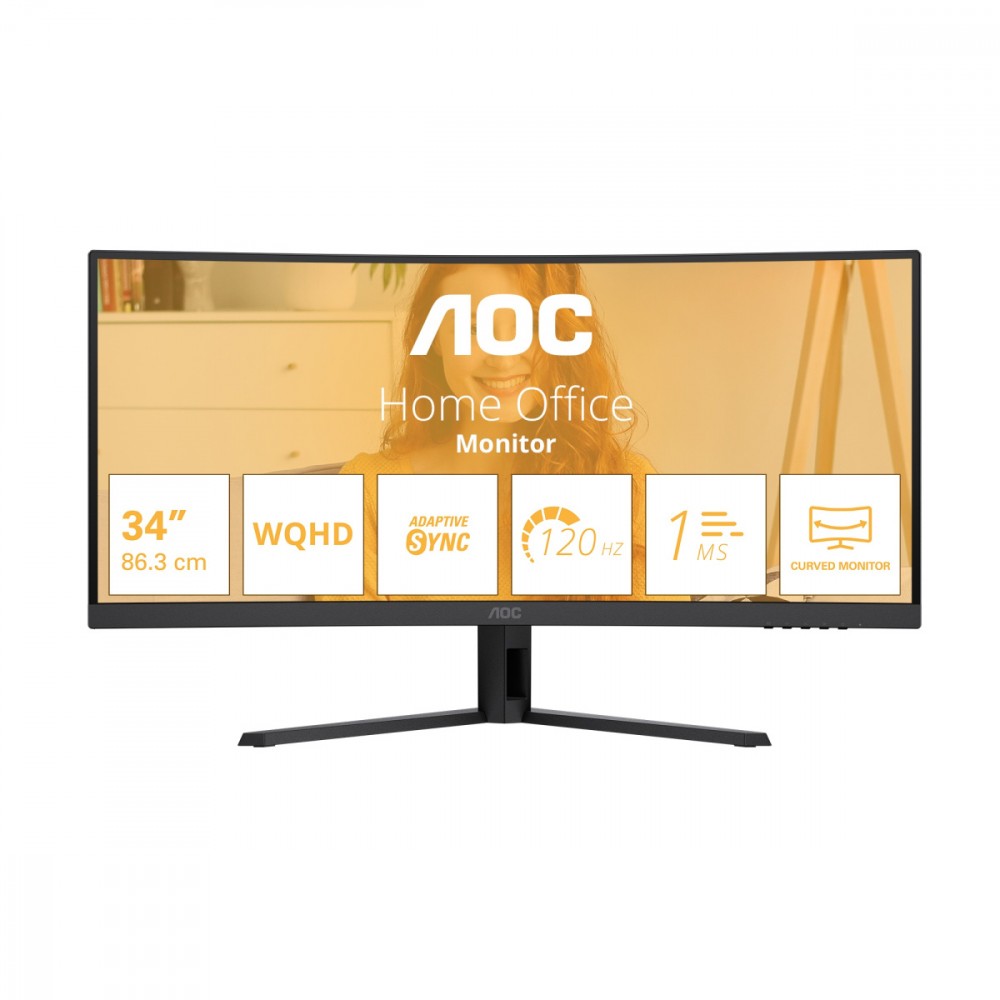 AOC Monitor 34 inch CU34B3E VA
