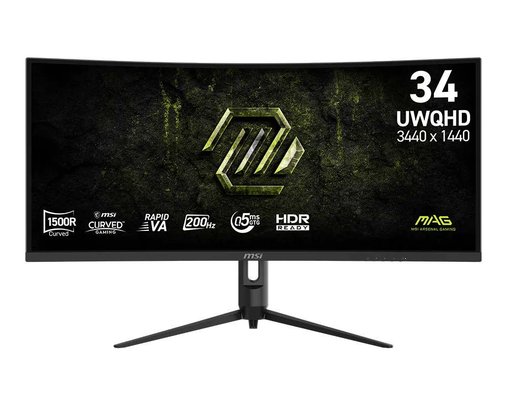 MSI Monitor 34 inches MAG 342CQRF
