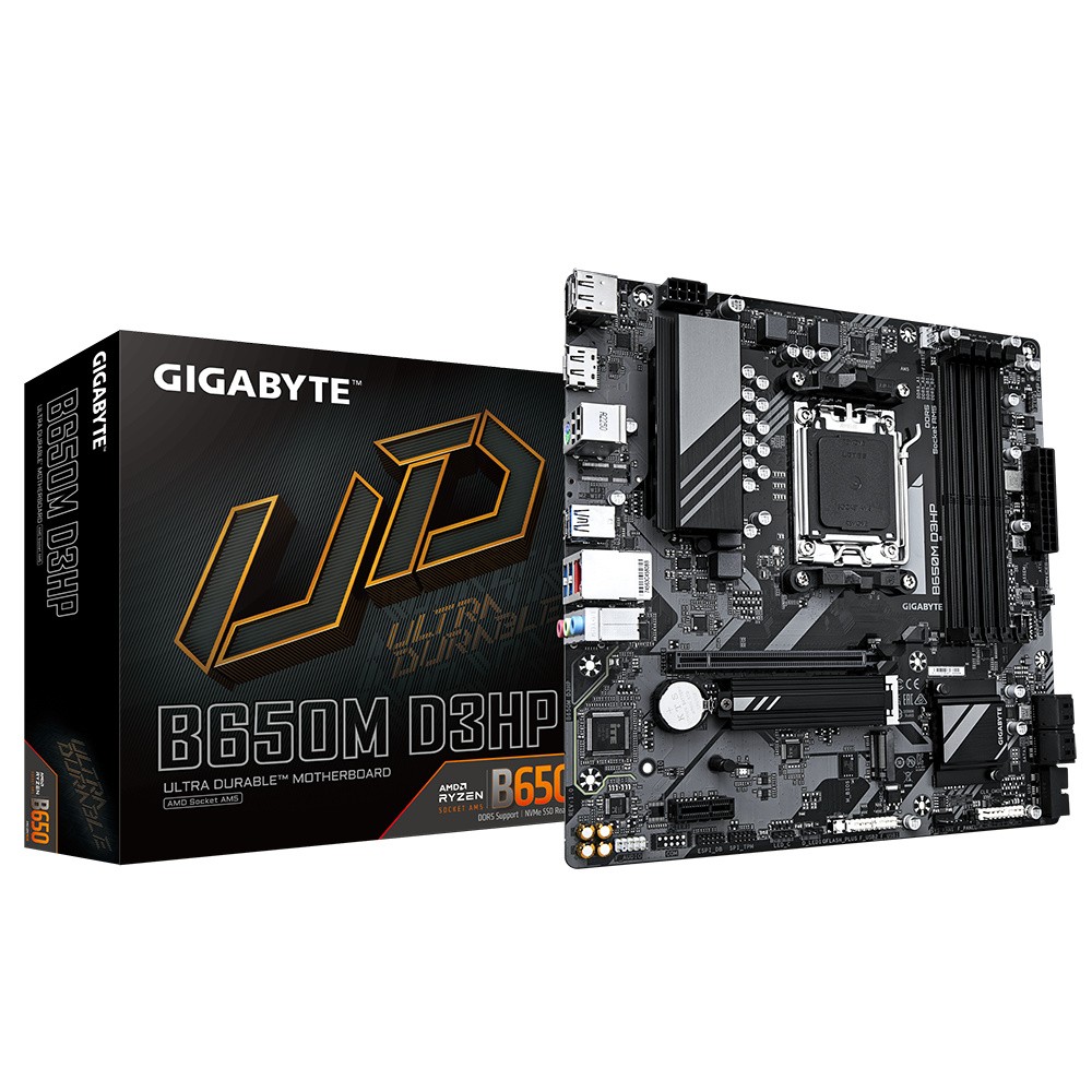 GIGABYTE  Motherboard B650M D3HP AM5 4DDR5