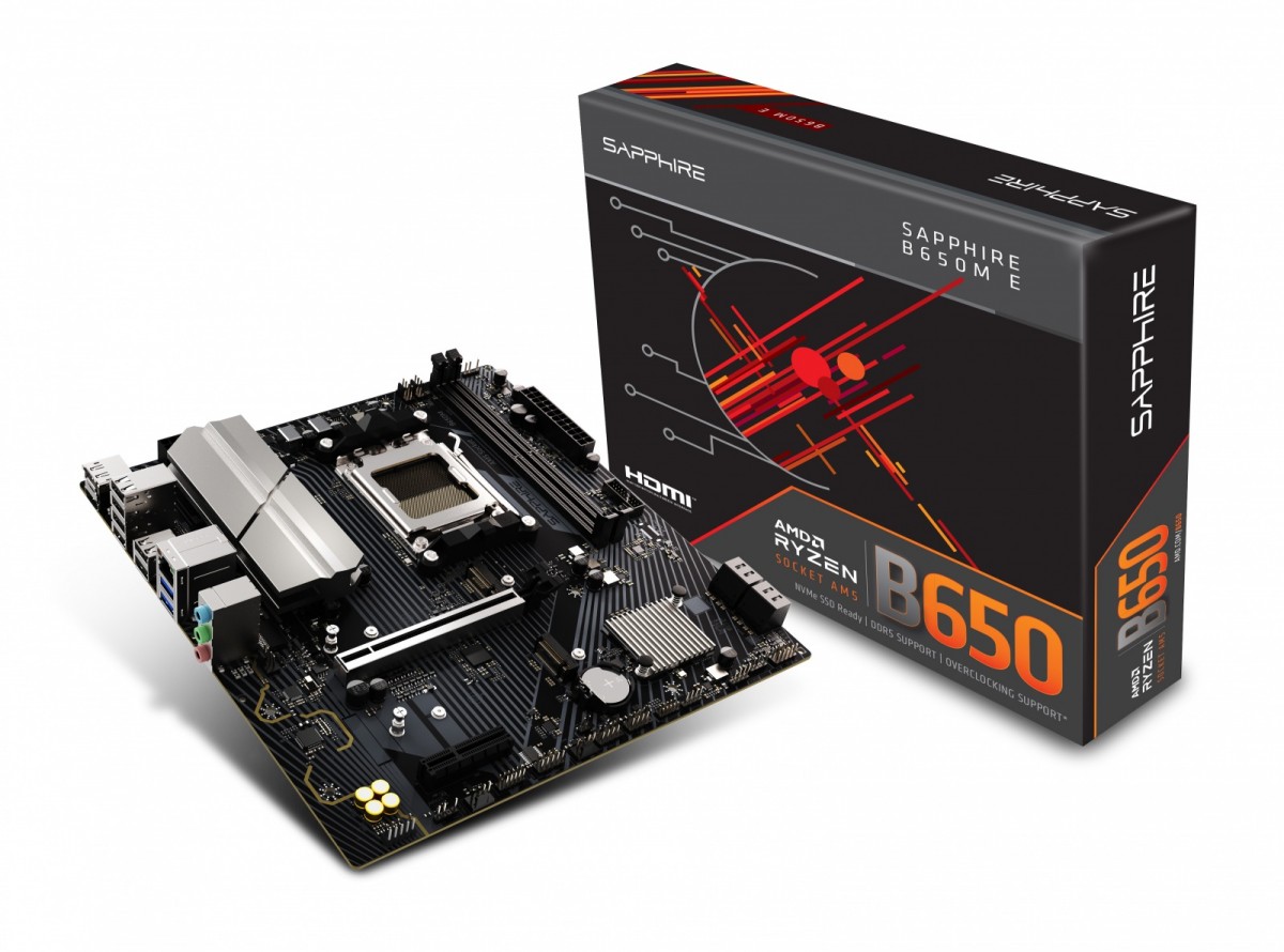 Sapphire Technology  Motherboard B650M-E AM5 2DDR5
