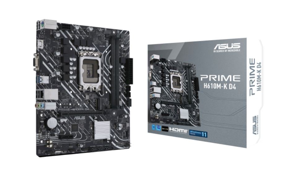 ASUS  Motherboard PRIME H610M-K D4 s1700