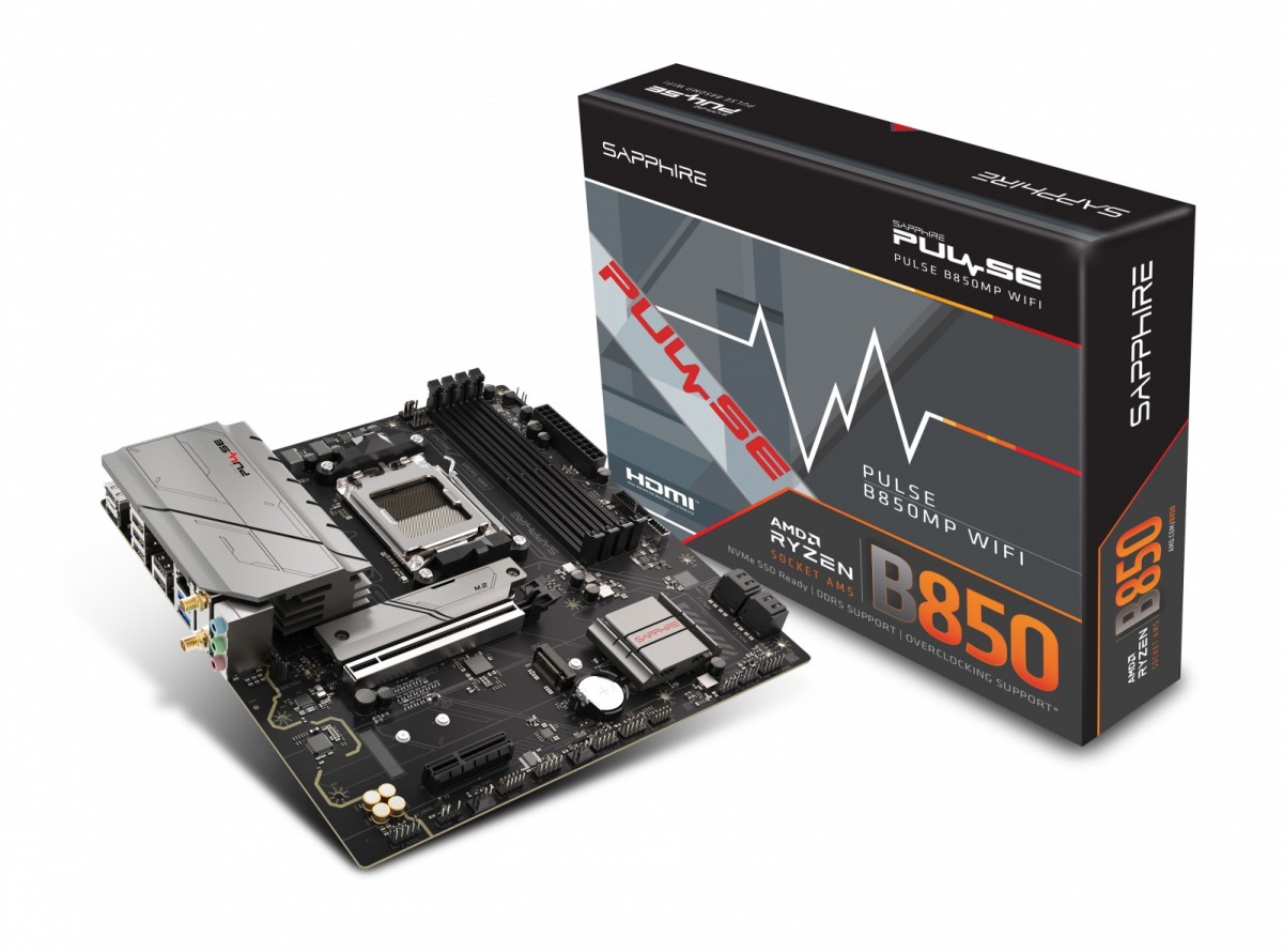 Sapphire Technology Motherboard PULSE B850M WIFI