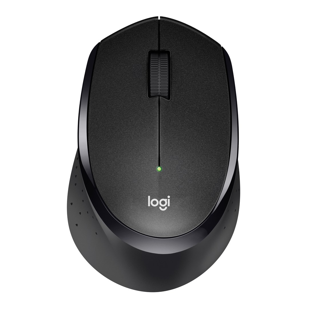 LOGITECH MOUSE  M330 SILENT PLUS BLACK