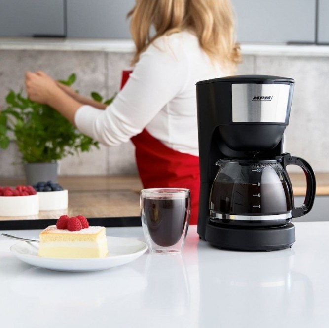 MPM  MKW-12 Drip coffee maker Black