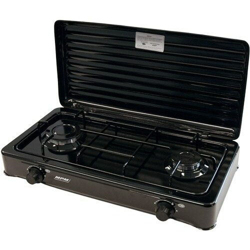 MPM Gas cooker 2 burners KN-02/1KB