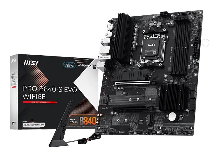 MSI  Pro B840-S EVO WIFI6E AMD