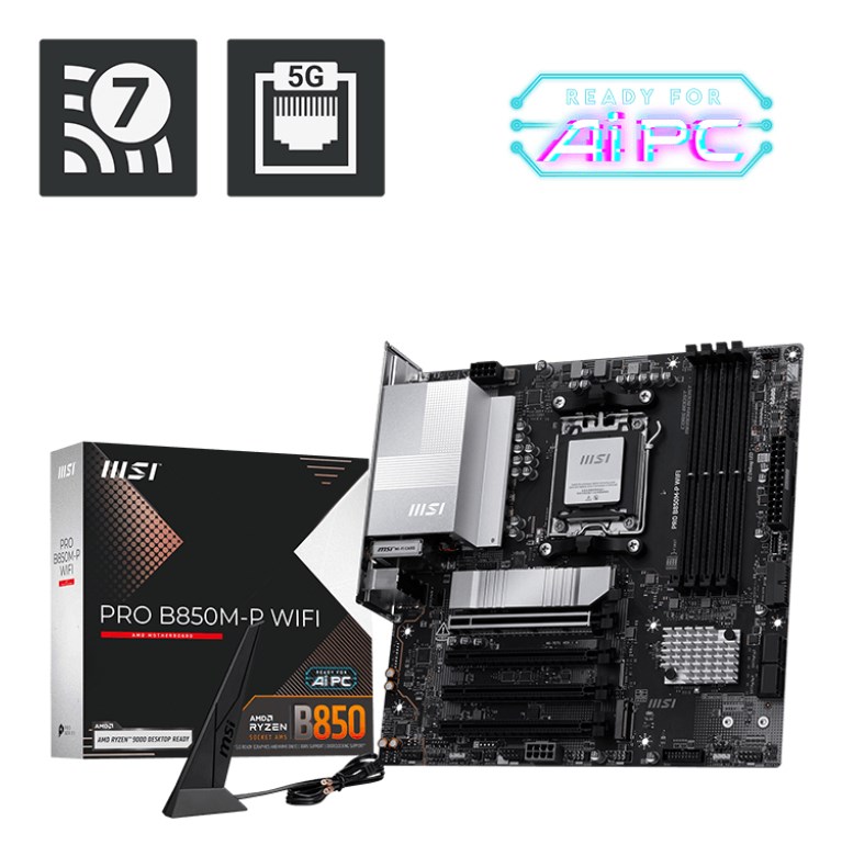 MSI PRO B850M-P WIFI motherboard AMD