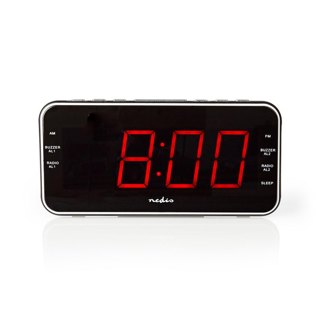 Nedis CLAR004BK alarm clock Digital alarm
