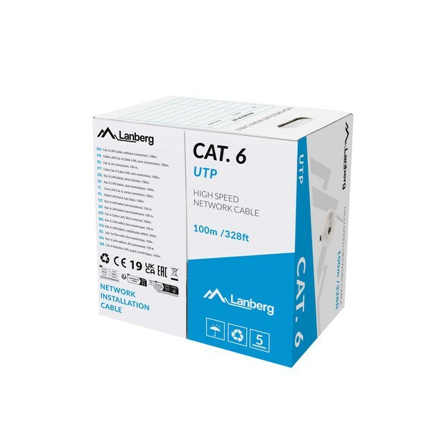 LANBERG  UTP cat.6 LAN cable
