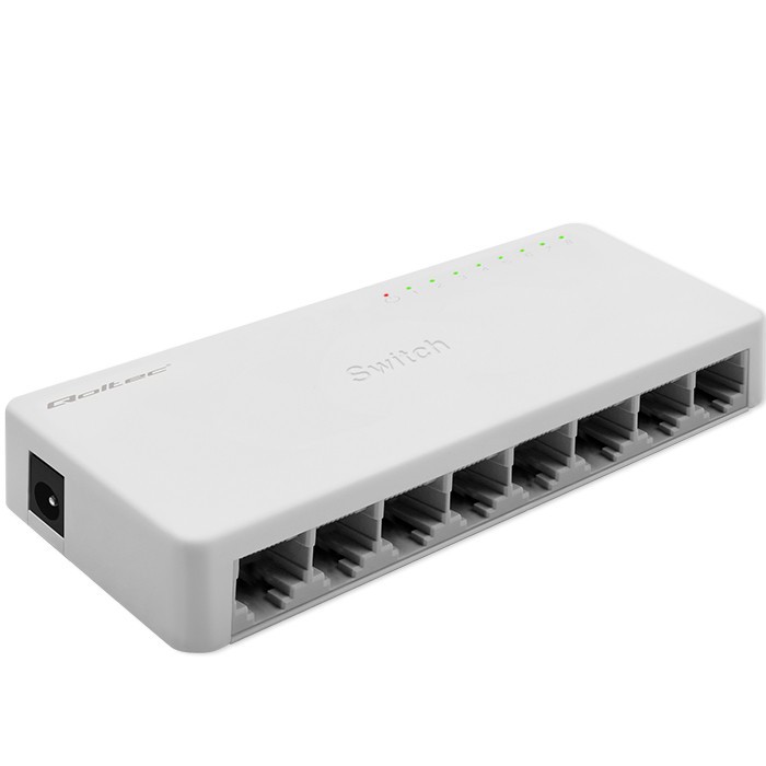 Qoltec  Network SWITCH 8xRJ45 port 1000Mbps