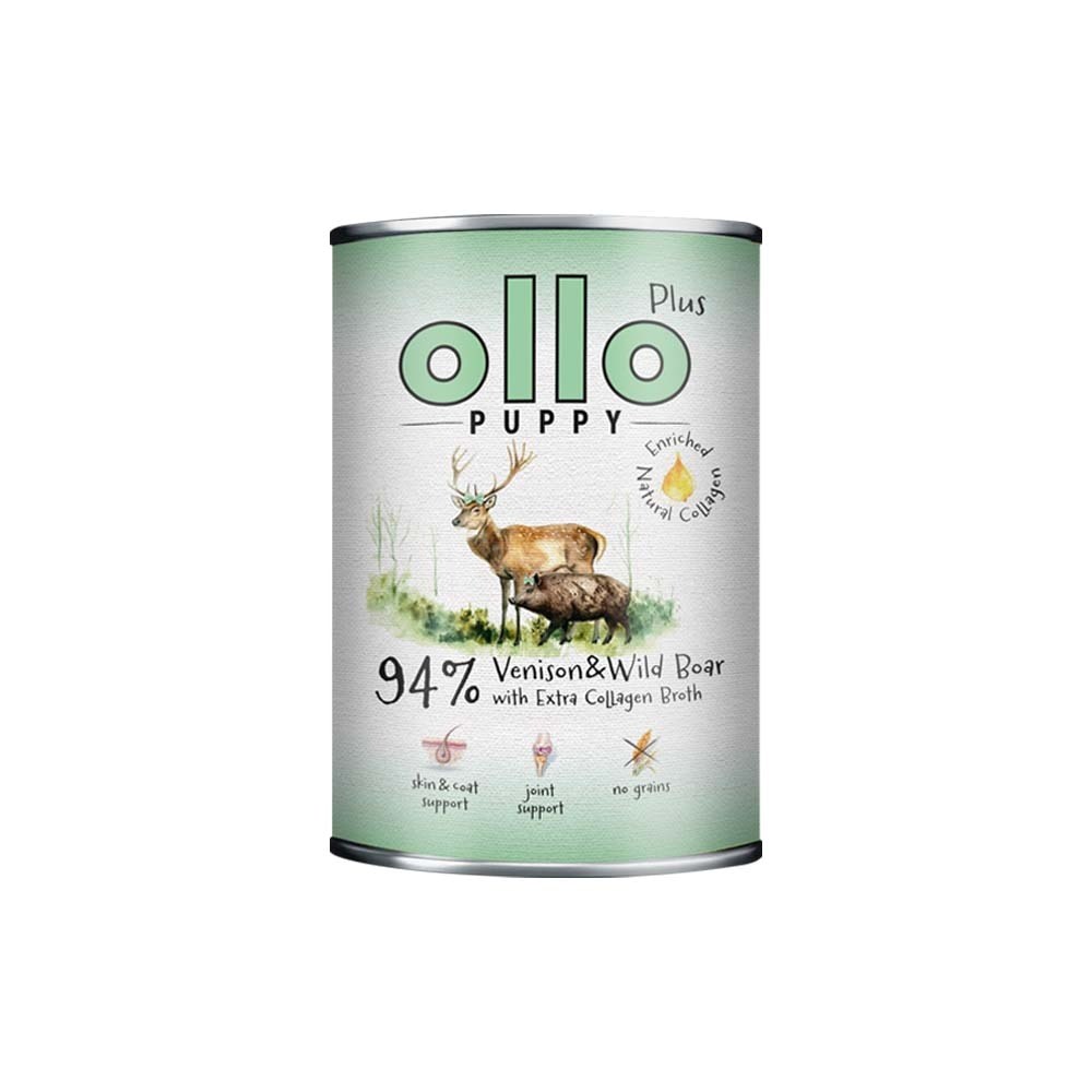 OLLO  Plus Puppy Kolagen Venison and