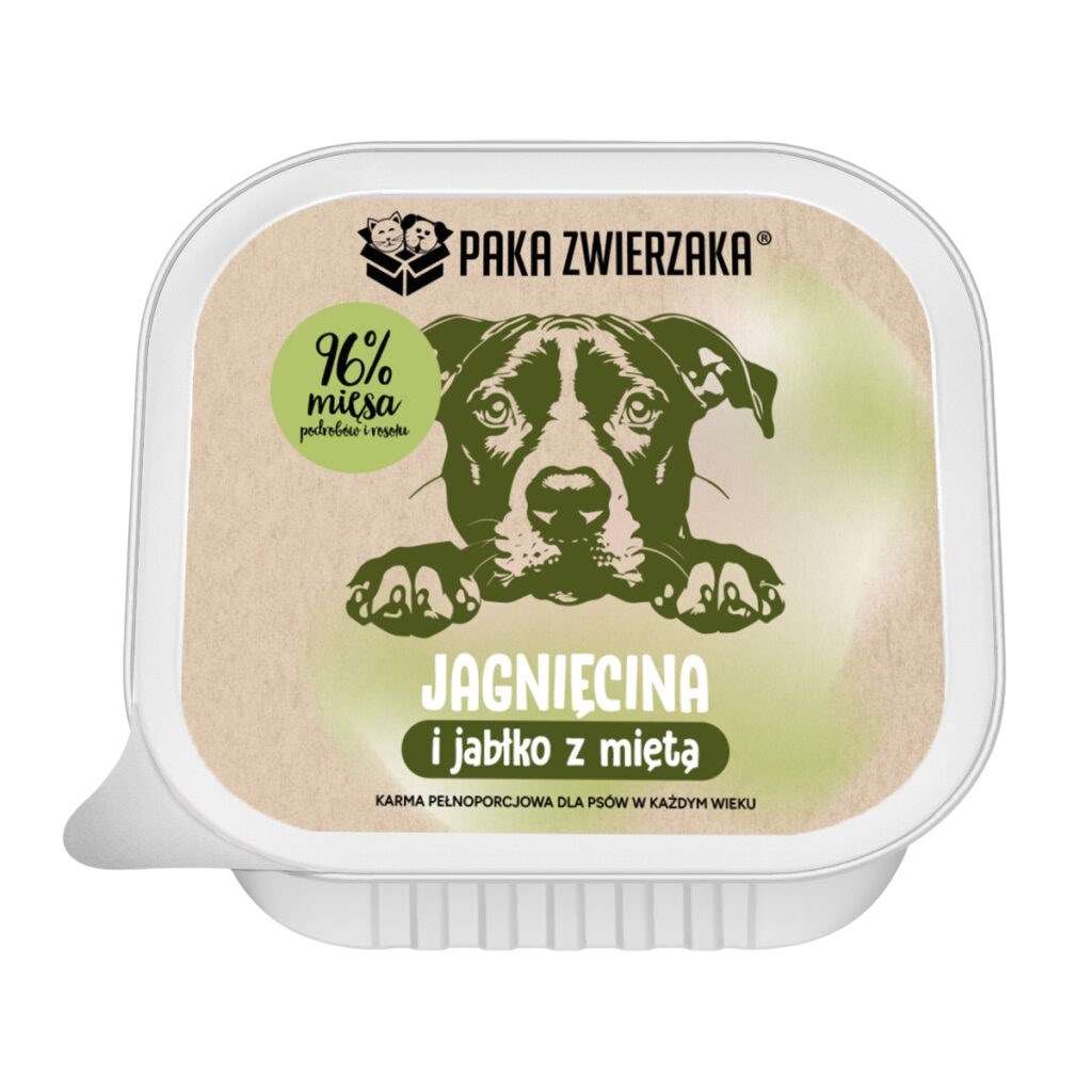 PAKA ZWIERZAKA  Lamb and apple with