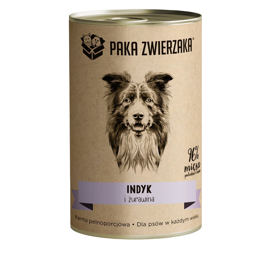PAKA ZWIERZAKA Turkey and cranberries -