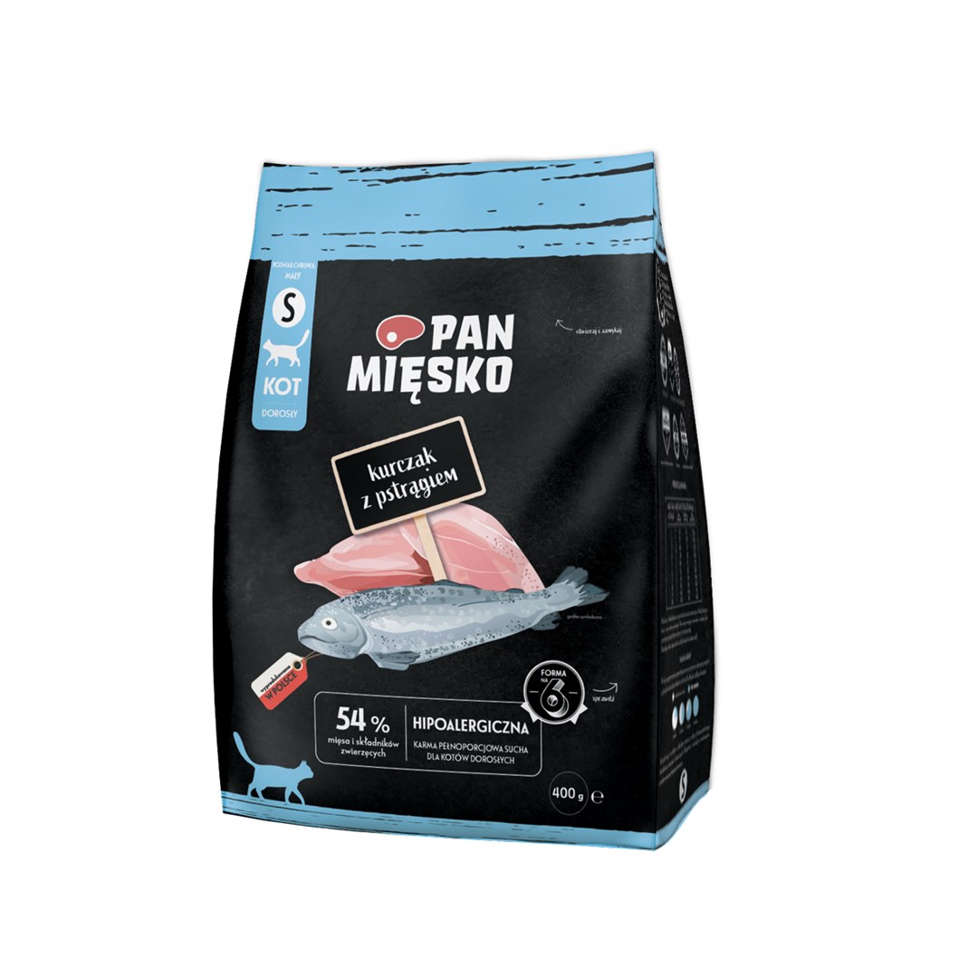 PAN MIĘSKO  Chicken with trout S