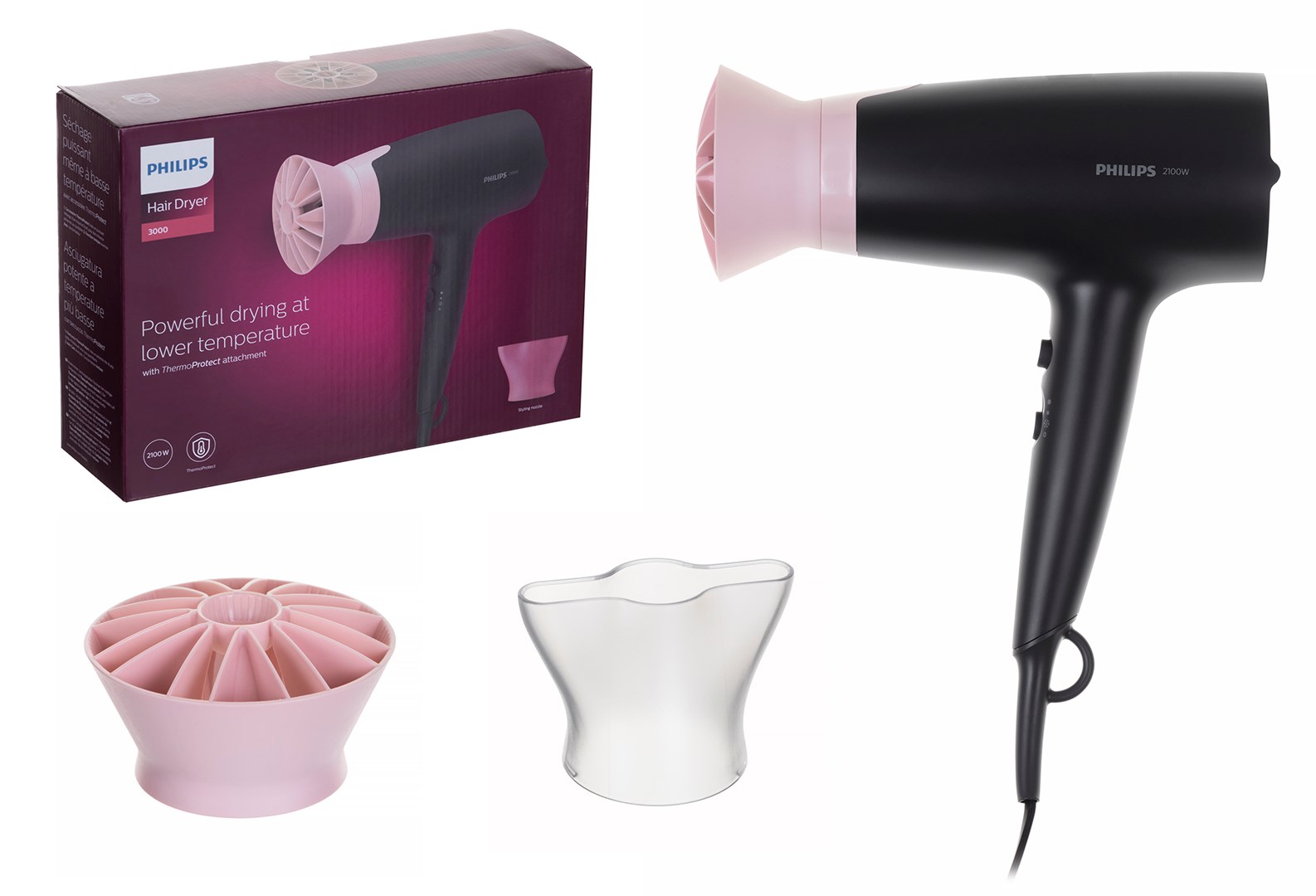 Philips  BHD350/10 hair dryer 2100 W