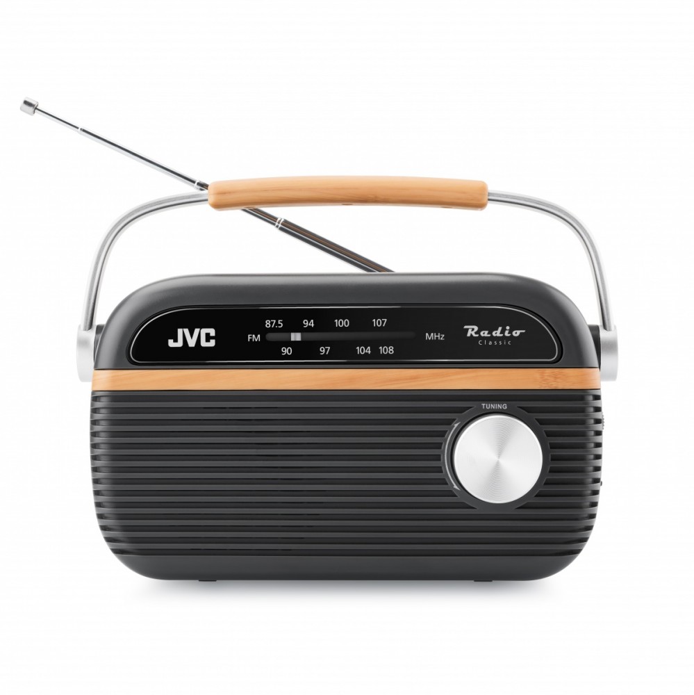 JVC  Portable radio RA-E215G gray |