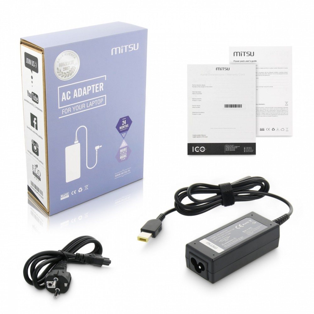 Mitsu Power adapter 20V 2.25A
