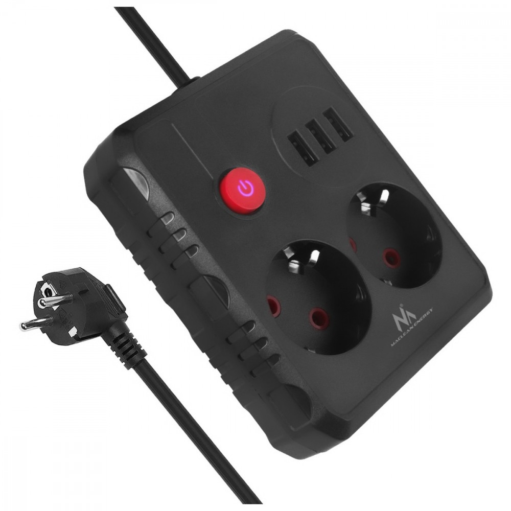 Maclean  Power strip MCE387 B 2