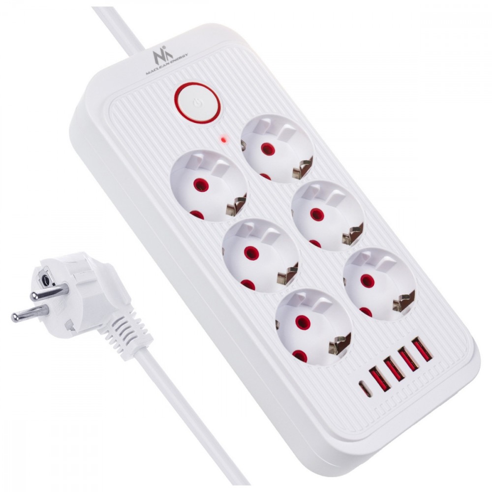 Maclean Power strip MCE391 W 6