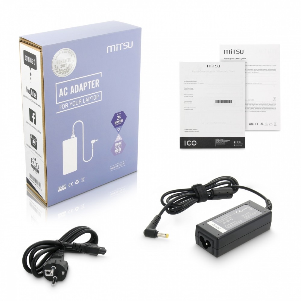 Mitsu Power Supply 19V 2.37A