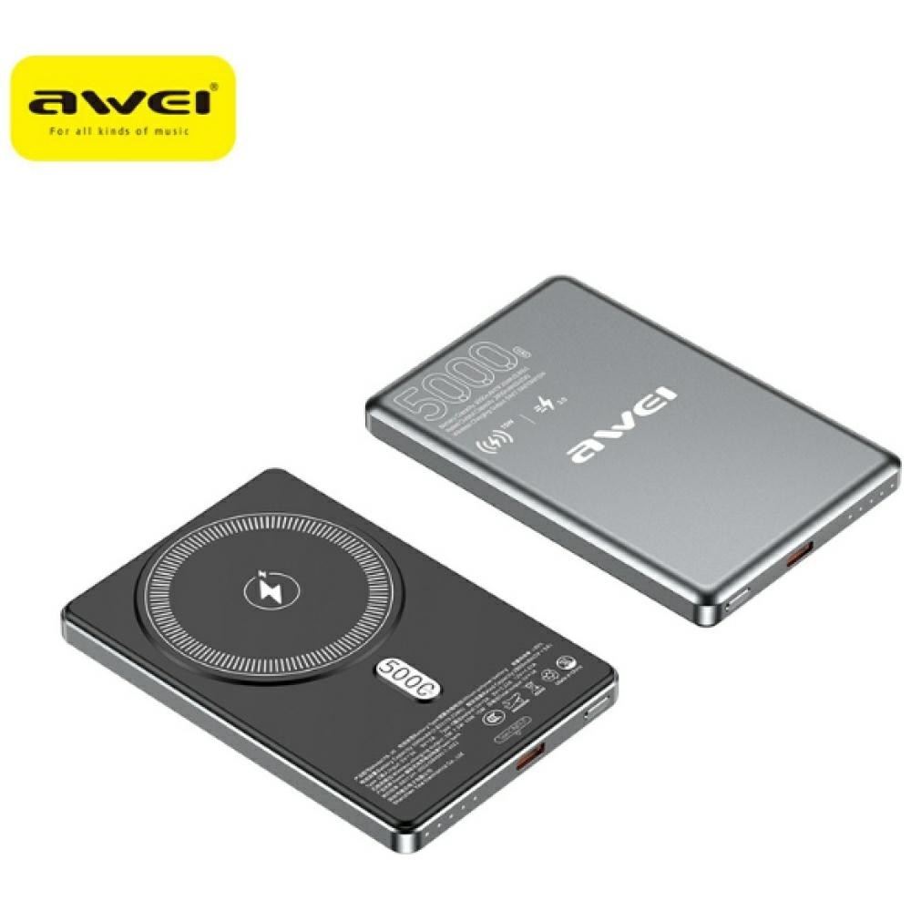 AWEI  Powerbank PA-30 MagSafe 5000mAh induction