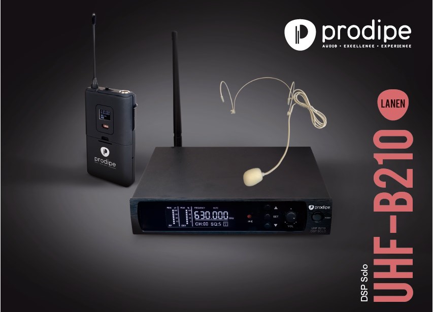 PRODIPE  B210 DSP Solo Headset F5