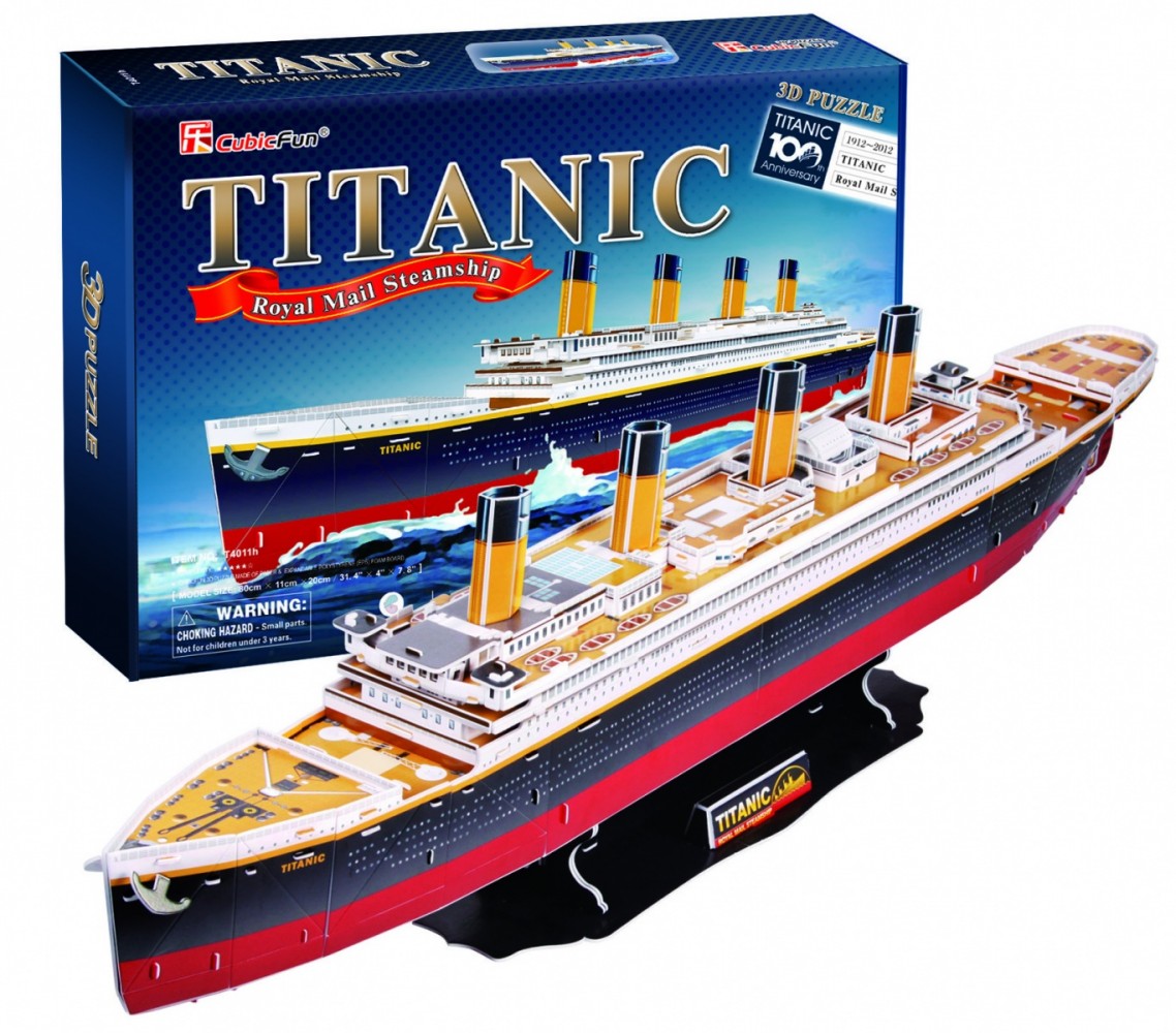 Cubic Fun  Puzzle 3D Titanic Big