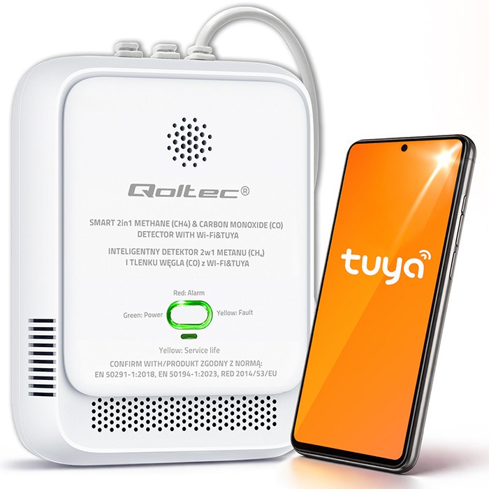 Qoltec  52654 Natural Gas and carbon