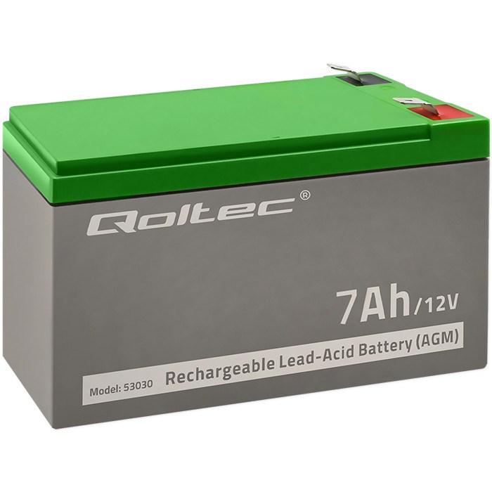 Qoltec  Gel battery | 12V |