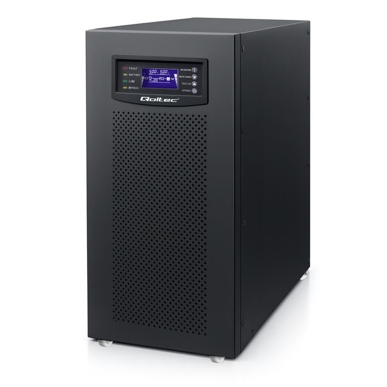 Qoltec  Zasilacz awaryjny UPS 3- fazowy