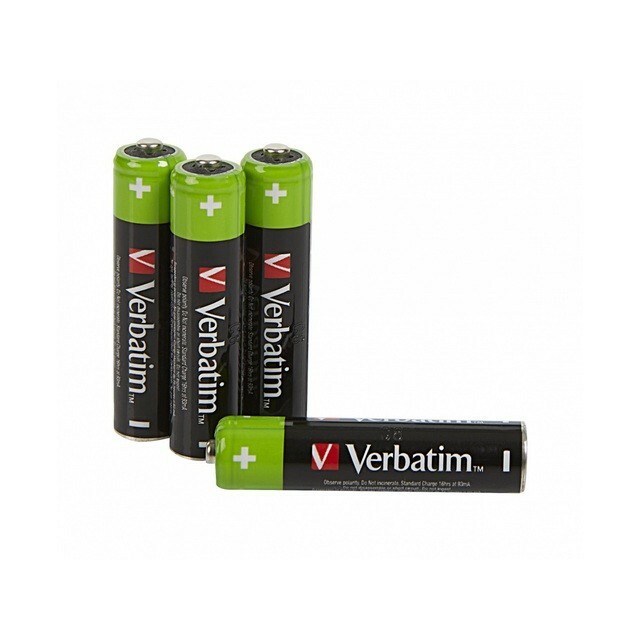 Verbatim Rechargable Battery AAA 950mAh (4pcs