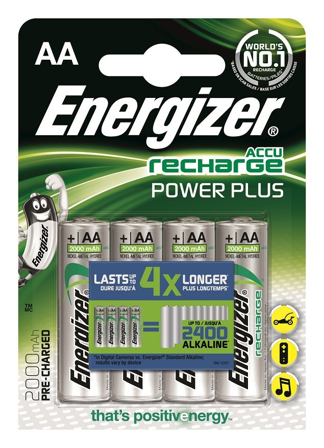 ENERGIZER Recharge Power Plus AA Batteries