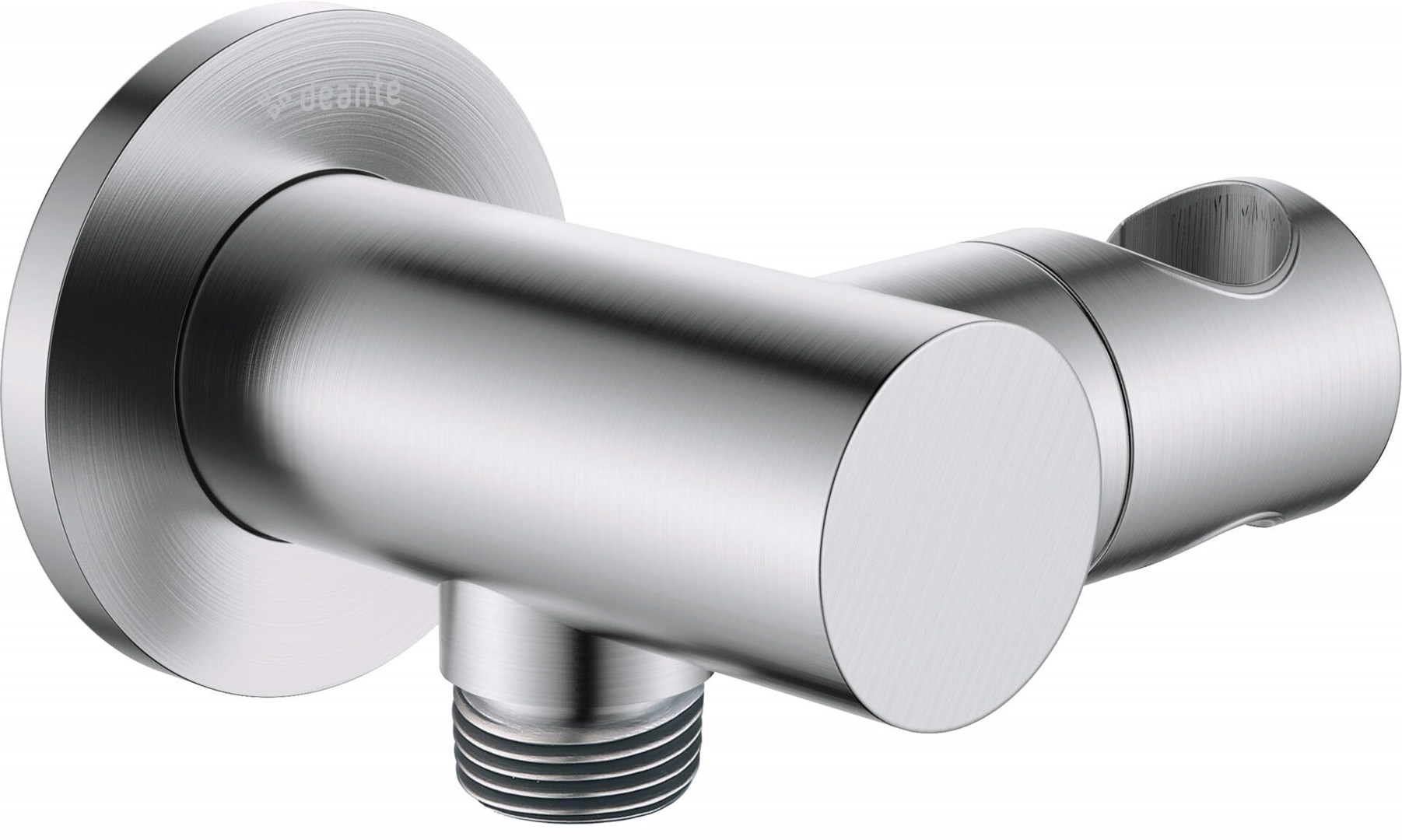 Deante Round angled connector with handset