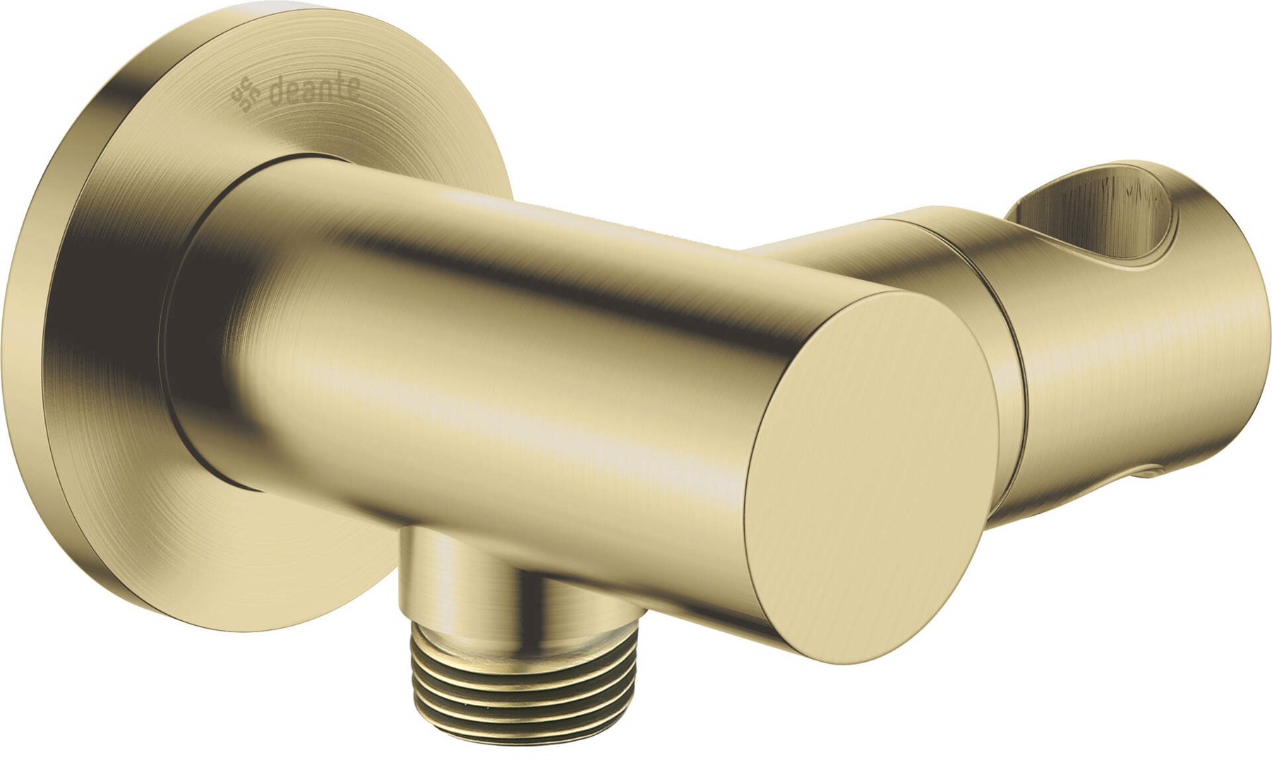 Deante Round angled connector with handset