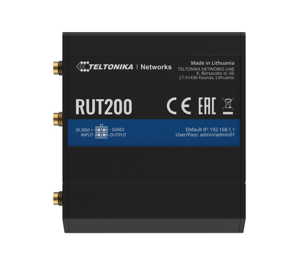 Teltonika  Router 4G/LTE RUT200 (Cat 4)