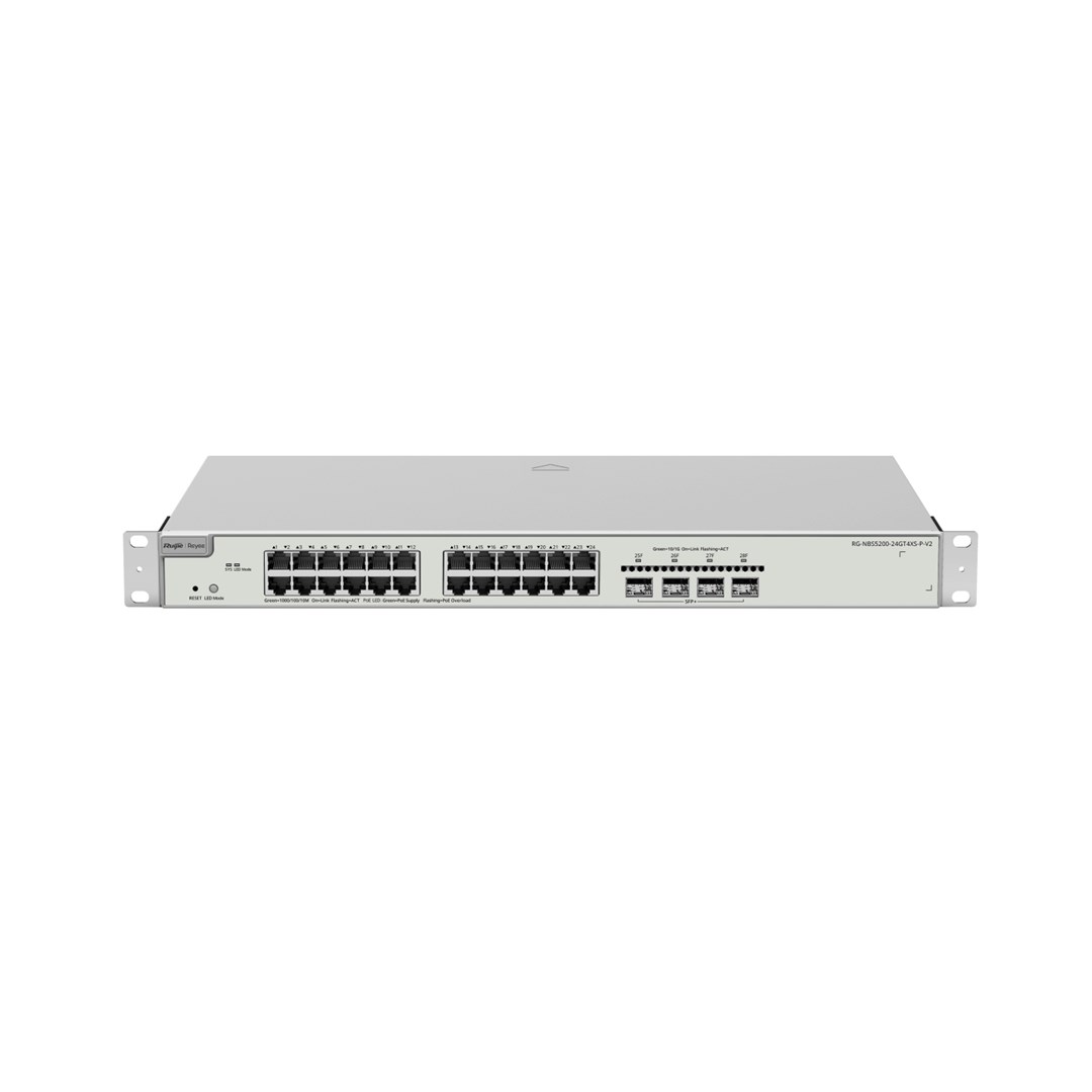 Ruijie  Networks RG-NBS5200-24GT4XS-P-V2 network switch Managed