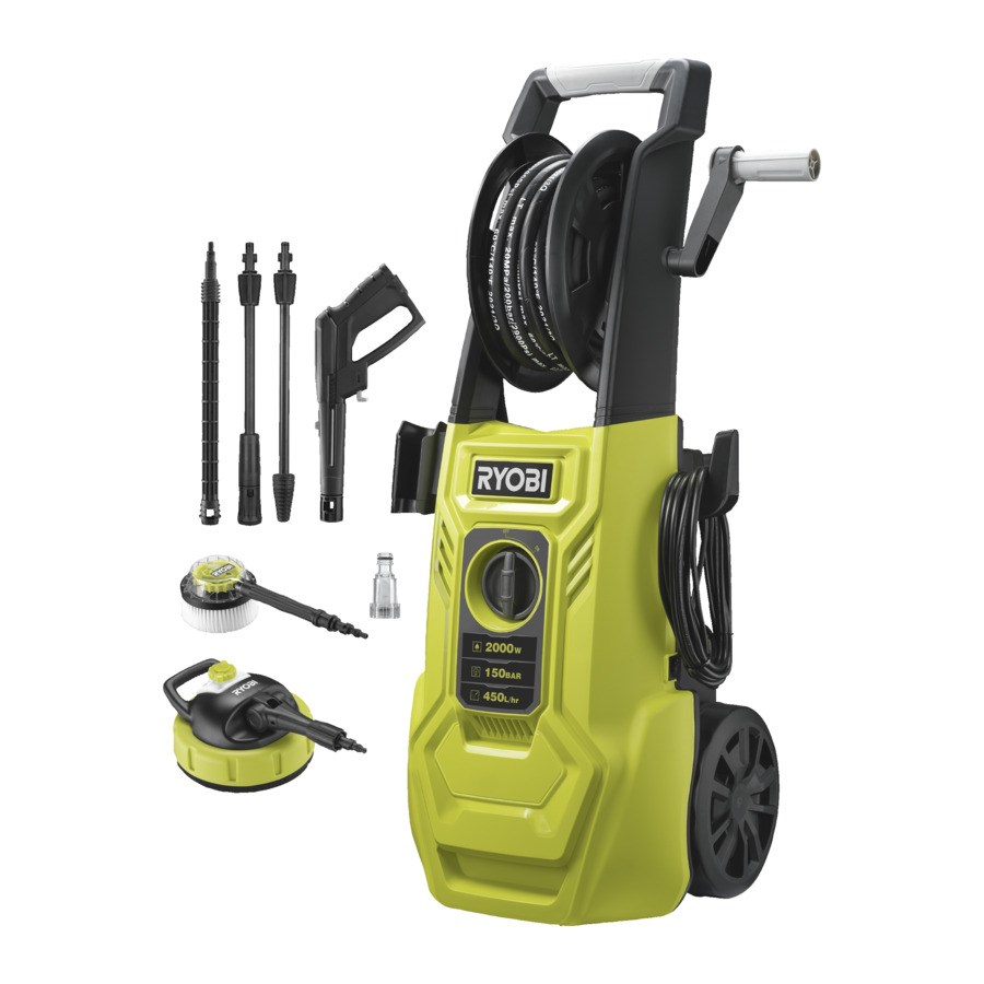 RYOBI Pressure Washer 150 BAR |