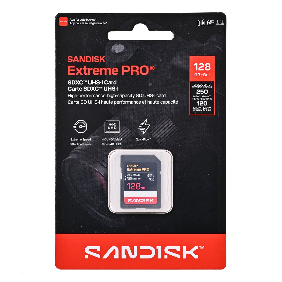SANDISK Extreme PRO SD UHS-I 128