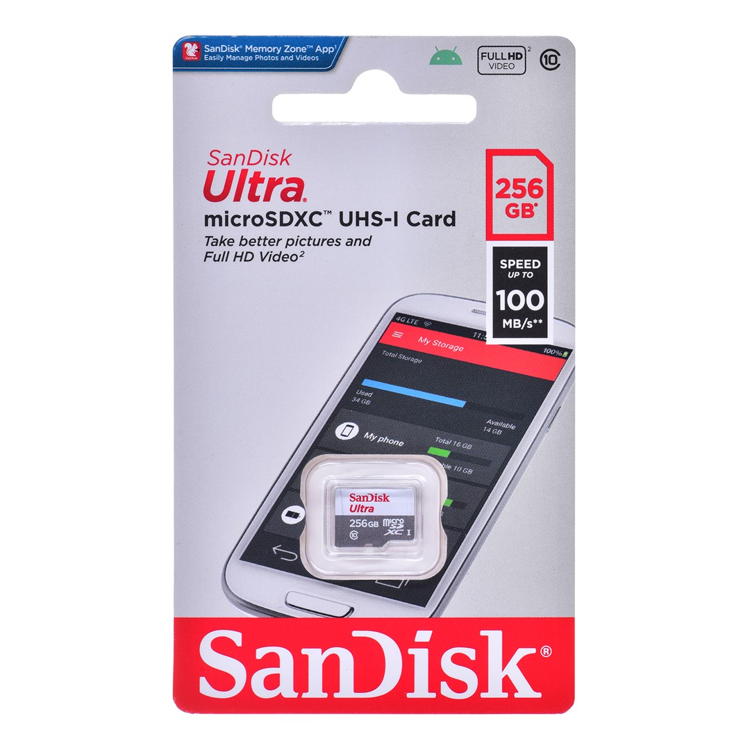 SANDISK Ultra 256 GB MicroSDXC UHS-I