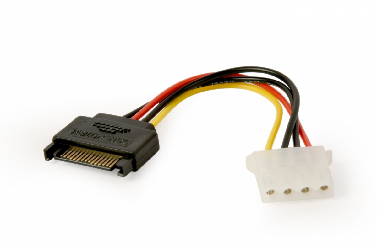Gembird Sata Power Cable 15PIN Male->4PIN