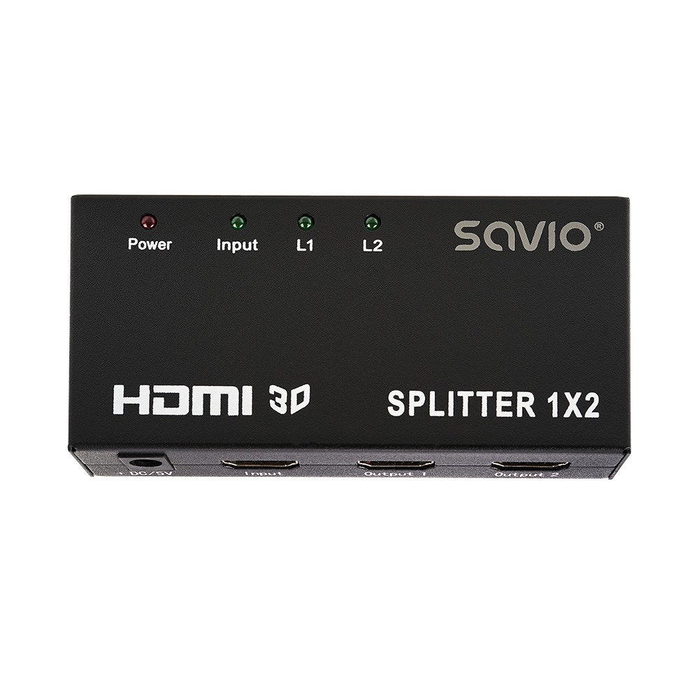 SAVIO CL-42 video splitter HDMI 2x