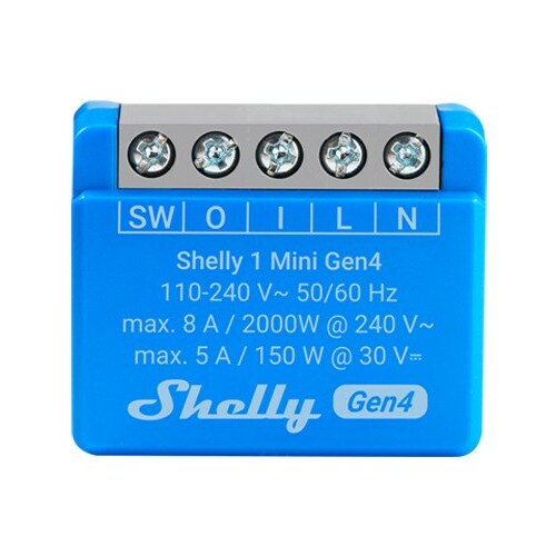 Shelly 1 Mini Gen4 Smart switch
