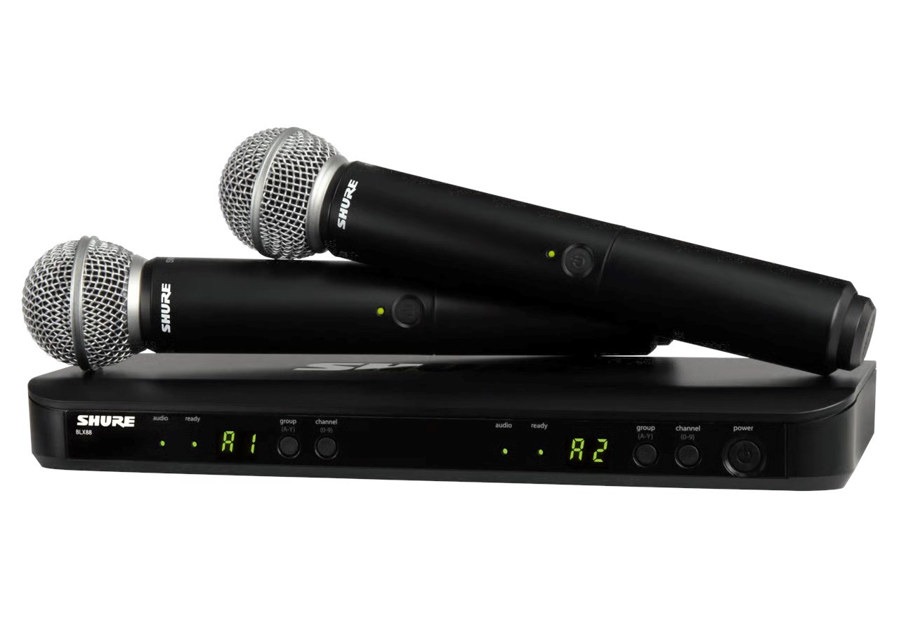 SHURE  BLX288E/SM58-H8E - wireless system with