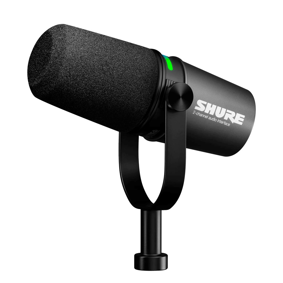 SHURE MV7I - smart microphone and
